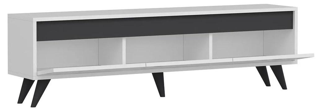 TV stolík/skrinka Vukule (biela) . Akcia -20%. Vlastná spoľahlivá doprava až k Vám domov. 1095258