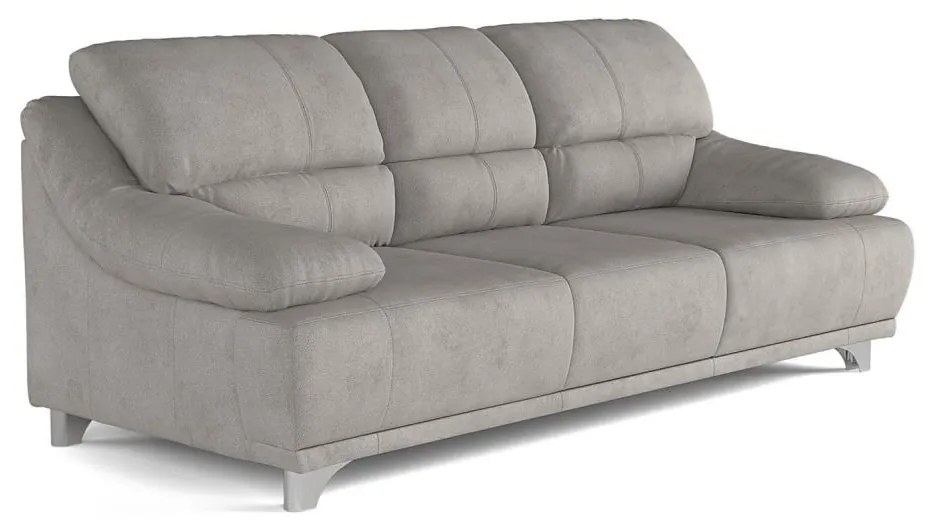 Trojmiestna pohovka RIMINI svetlosivá