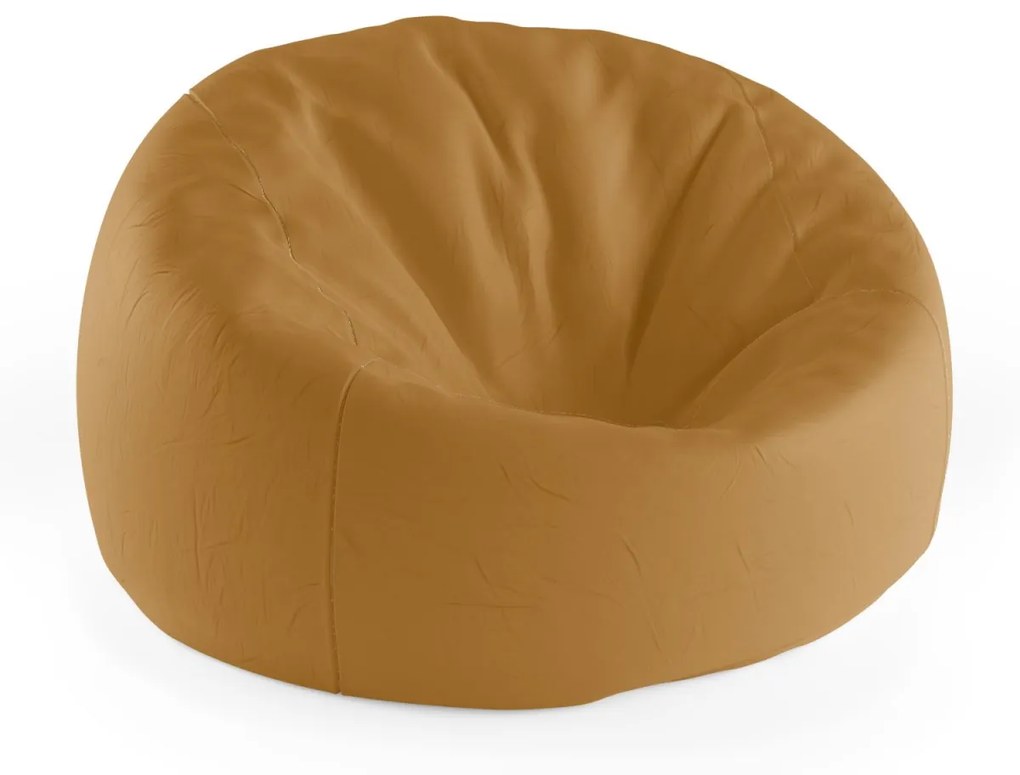 Sablio Sedací vak Cocoon Okrová - 115 x 75 cm x 45 cm
