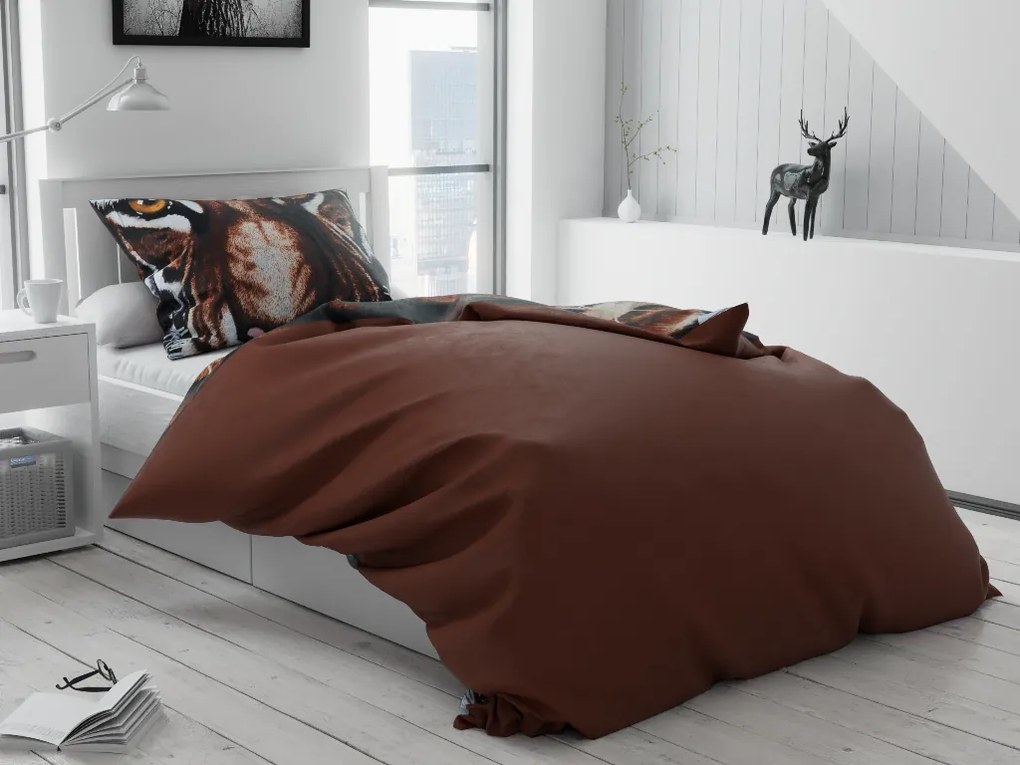 Obliečky 3D Tiger farebný