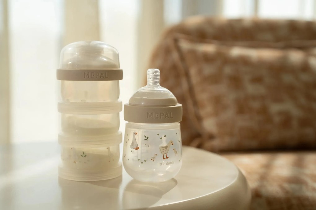 Dojčenské fľaše 165 ml + 240 ml + 2 cumlíky Husa