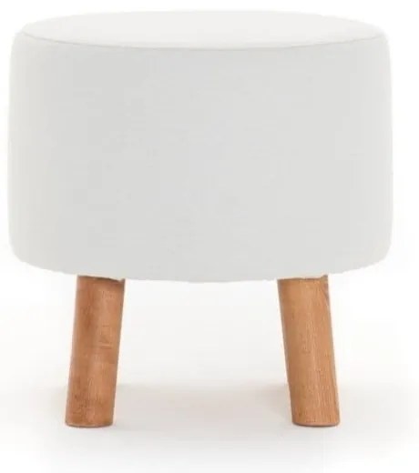 Biely taburet Silindir – Balcab Home