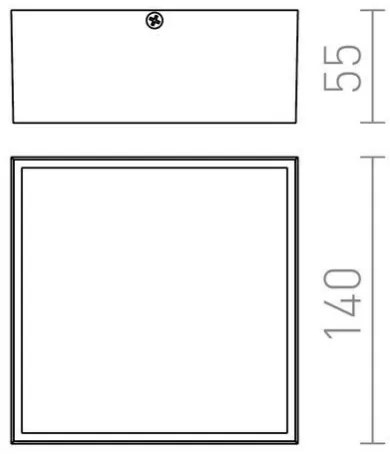 RED - Design Rendl- R11967 - LED Vonkajšie stropné svietidlo BONO LED/4W/230V IP54