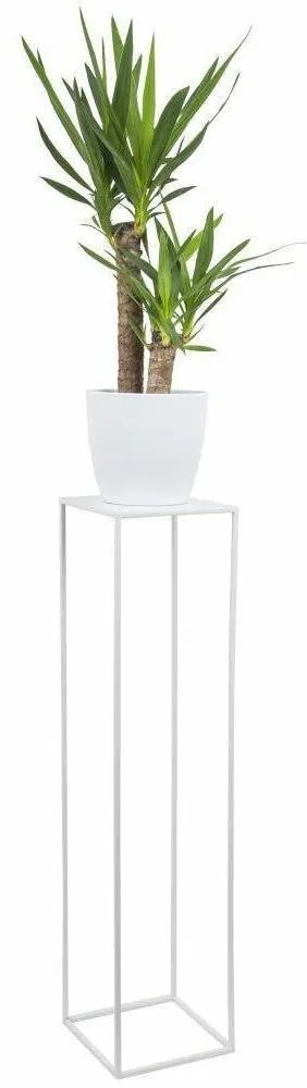 Stojan na kvety 100x24 cm biela
