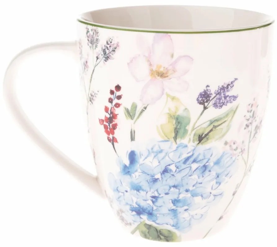 Porcelánový hrnček Flower Garden, 490 ml