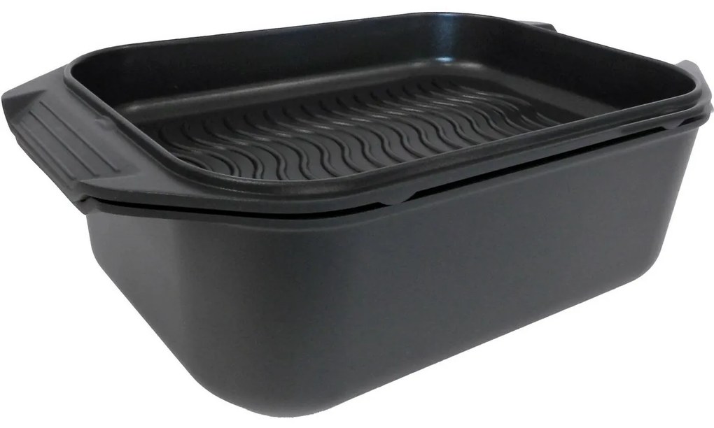 Elo 62042 Zapekacia misa s grilovacím vekom Karree42 x 26 cm
