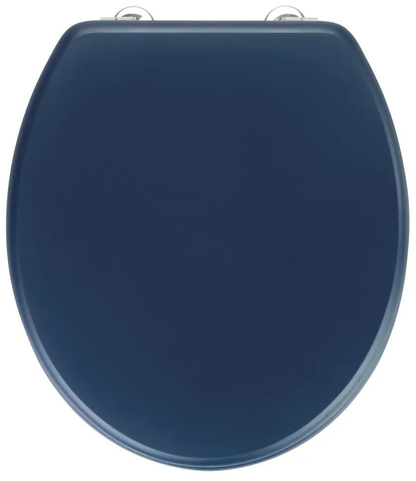 Modrá záchodová doska Wenko Prima, 38 x 41 cm
