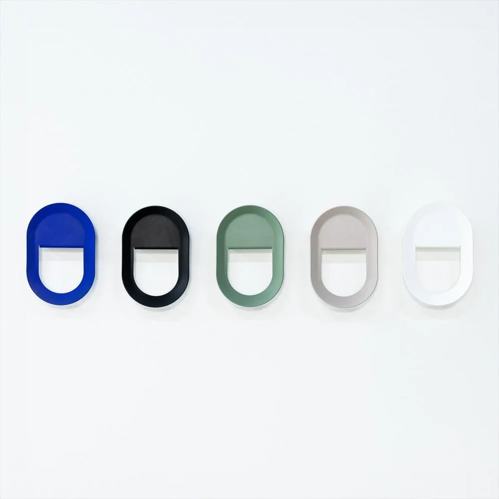 Sivozelený nástenný oceľový háčik Coucou – Spinder Design