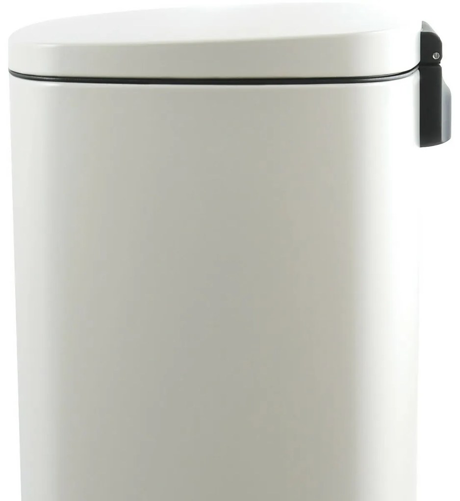 Spirella Pedálový odpadkový kôš soft-close Akira 50 l, matná biela, 50 l