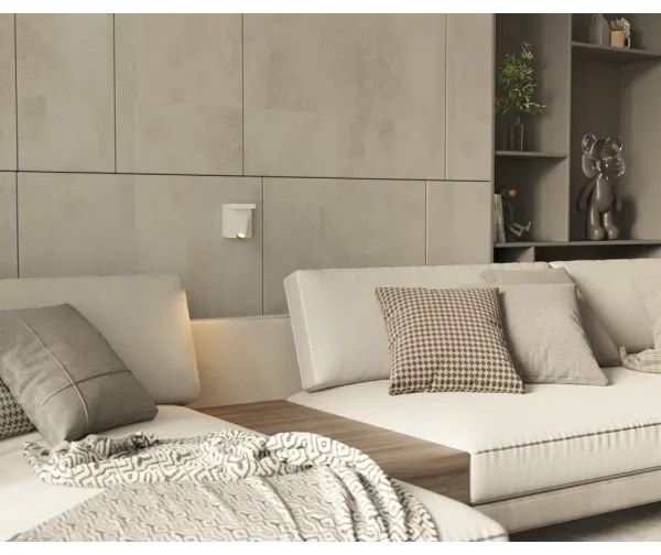 MAXLIGHT W0373 - LED Nástenné bodové svietidlo LOFER LED/7W/230V biela