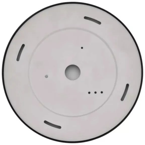 LED Stropné svietidlo LED/21W/230V 3000/3500/4000K pr. 22,5 cm čierna