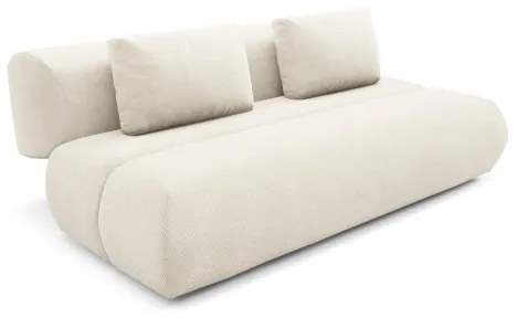 Rozkladacia trojmiestná pohovka FANO krémová