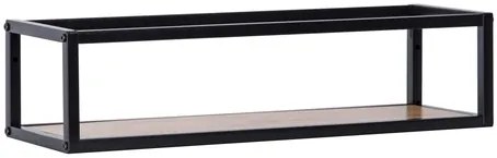Polica Naturel Blackframe 60x15x20 cm v dekore javor lesk BFRAMEPOL1, 1 ks