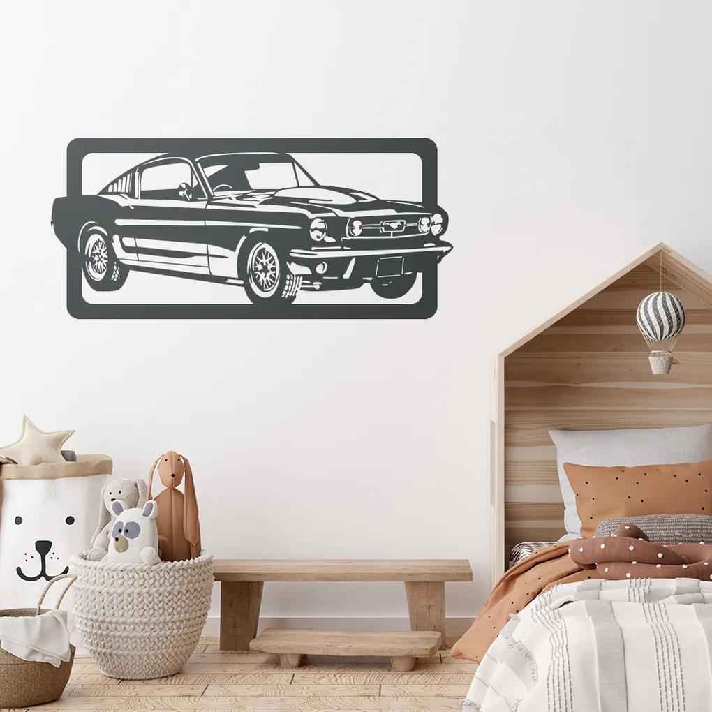 Veselá Stena Samolepka na stenu na stenu Ford Mustang