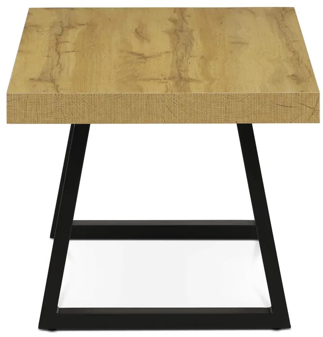 Autronic BONTEC Konferenčný stolík 120x60cm, lamino, sivý dub, CT-R5212 GREY Farba: Hnedá