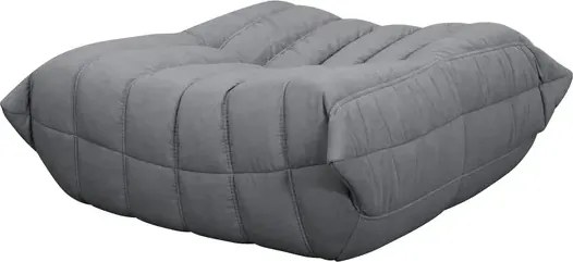 Taburet Nua 86 cm zamat sivý