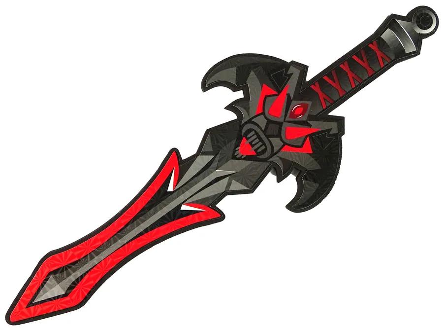 Lean Toys Kostým Rytiera – Čierny meč a štít