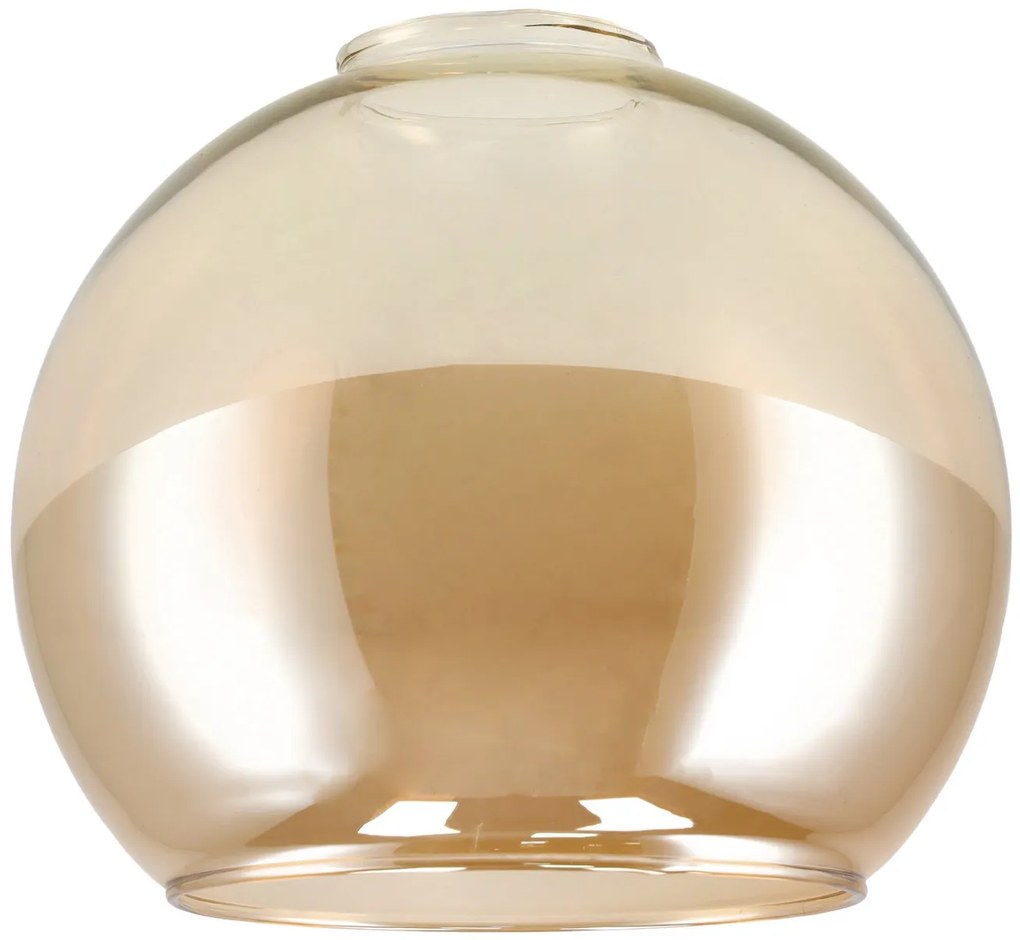 BERGE Tienidlo stropnej lampy Amber globe