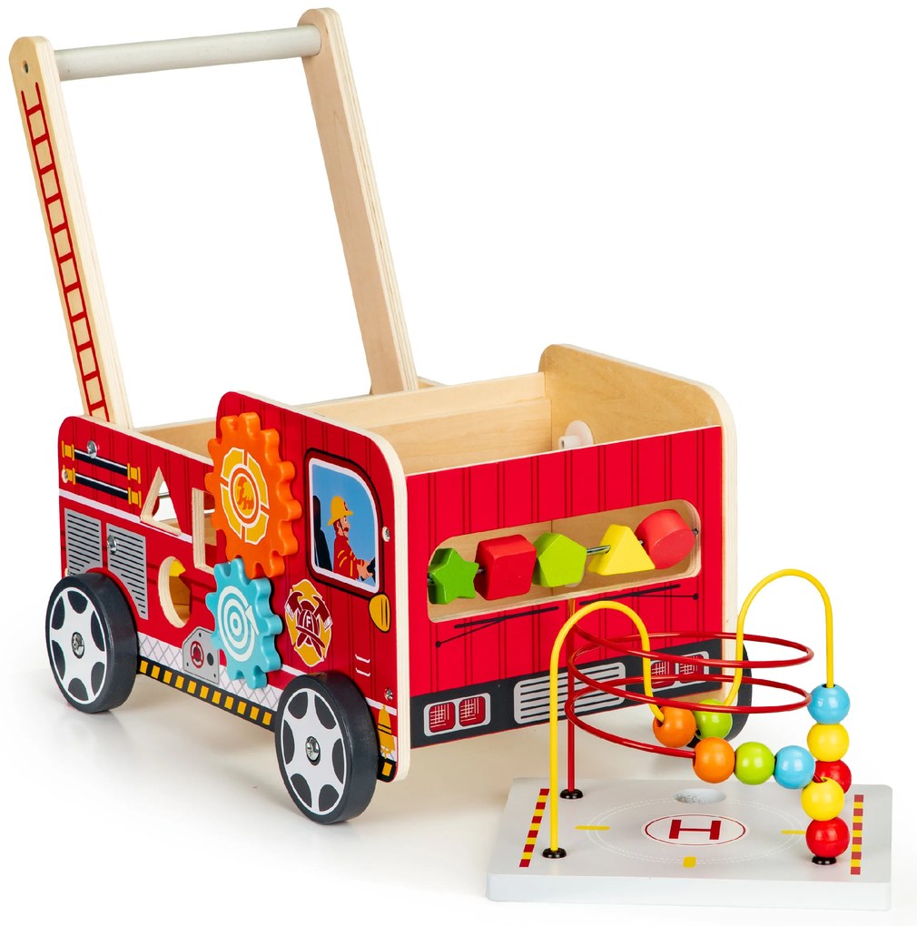 WELLHOX Drevené vzdelávacie chodítko - Hasičský zbor