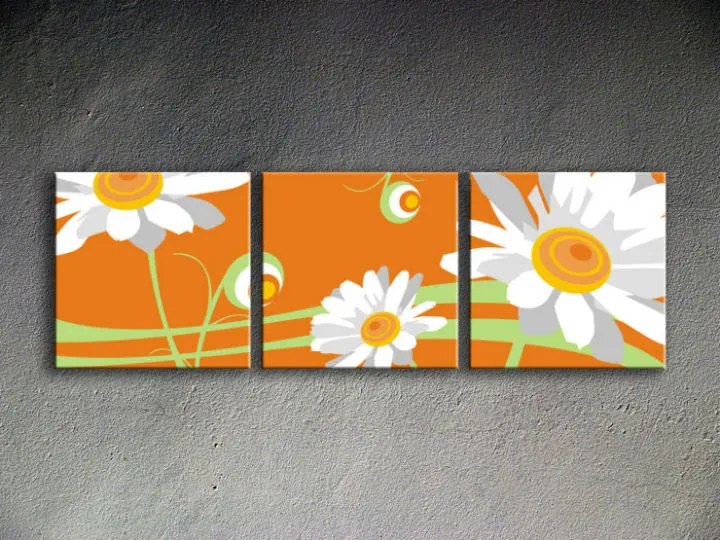 Ručne maľovaný POP Art obraz Flower | rôzne rozmery
