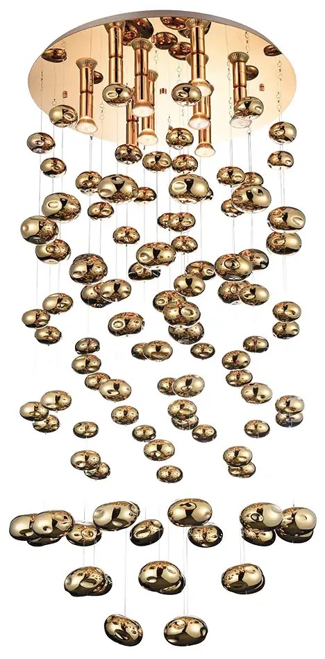 Luxusný luster Luvia XL zlaté
