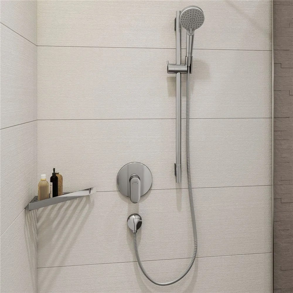 HANSGROHE AddStoris košík do rohu (do sprchy), chróm, 41741000