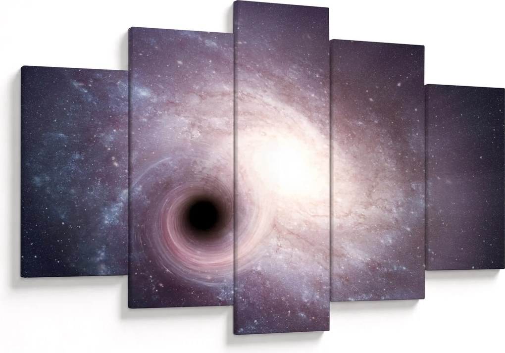 Obraz - Špirálna galaxia (150x105 cm)