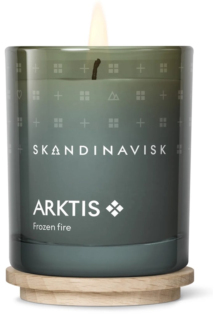 SKANDINAVISK Vonná sviečka ARKTIS (arktická krajina) 65 g – špeciálna edícia