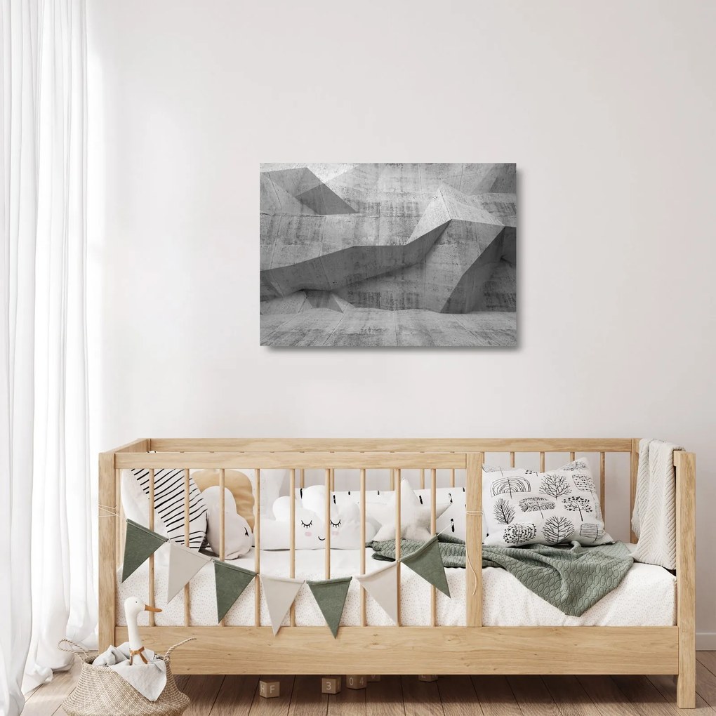 Sklenený obraz - 3D stena (70x50 cm)