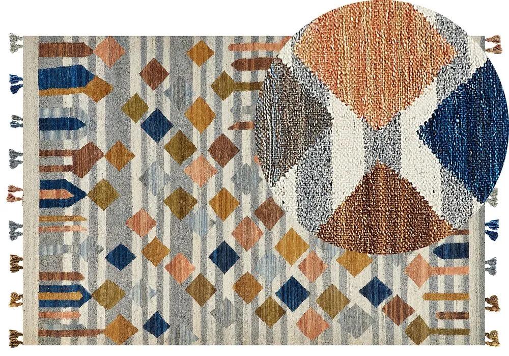 Vlnený kelímový koberec 200 x 300 cm viacfarebný KASAKH Beliani