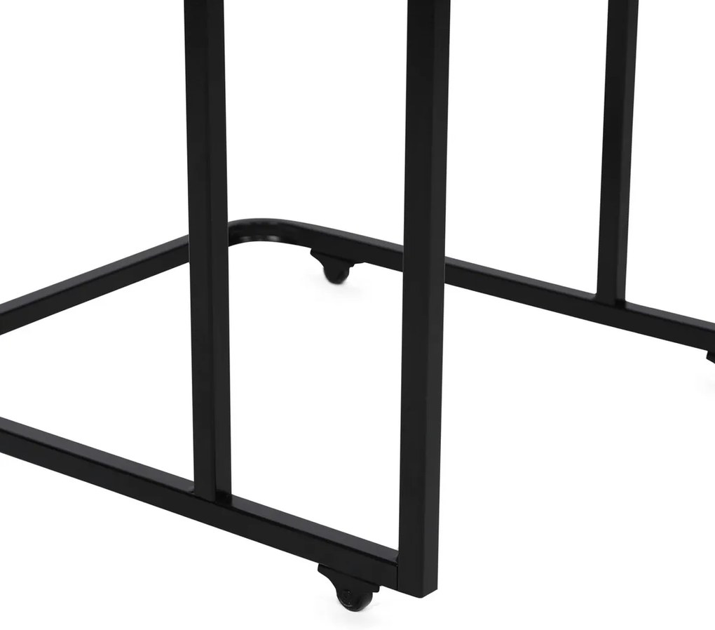 Odkladací stolík Metal Zigon, 3 ks