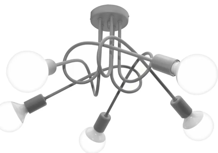 Detský prisadený luster OXFORD 5xE27/15W/230V