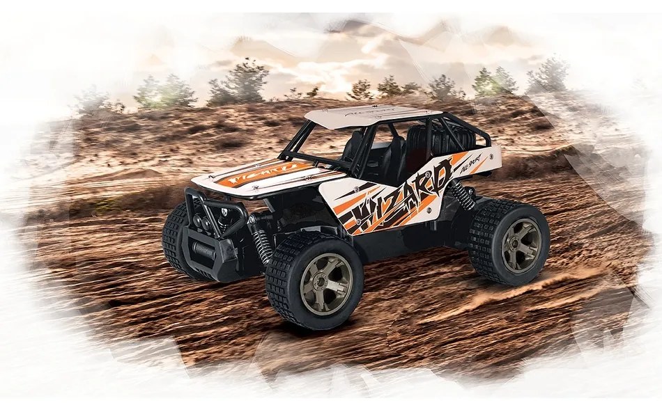 Buddy Toys BRC 20.425 Auto na diaľkové ovládanie RC Wizard, oranžová