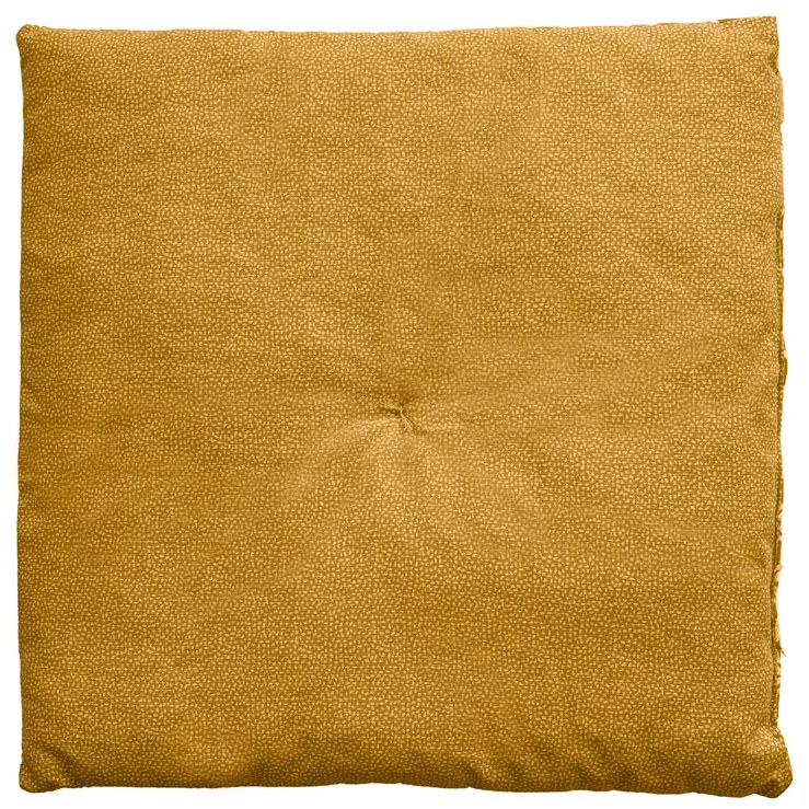 Horčicový podsedák ENDRE - viac veľkostí Rozmer: 40 x 40 cm