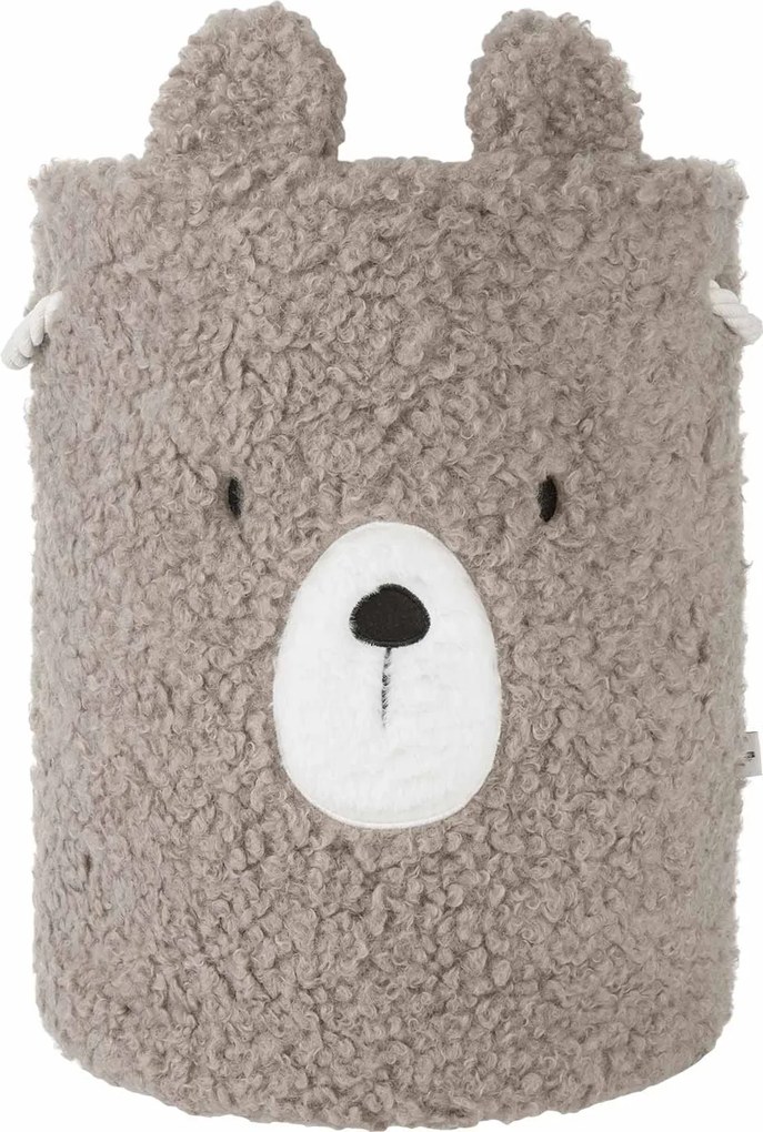 Detský kôš BEAR BOUCLE Rozmer: 35x45 cm