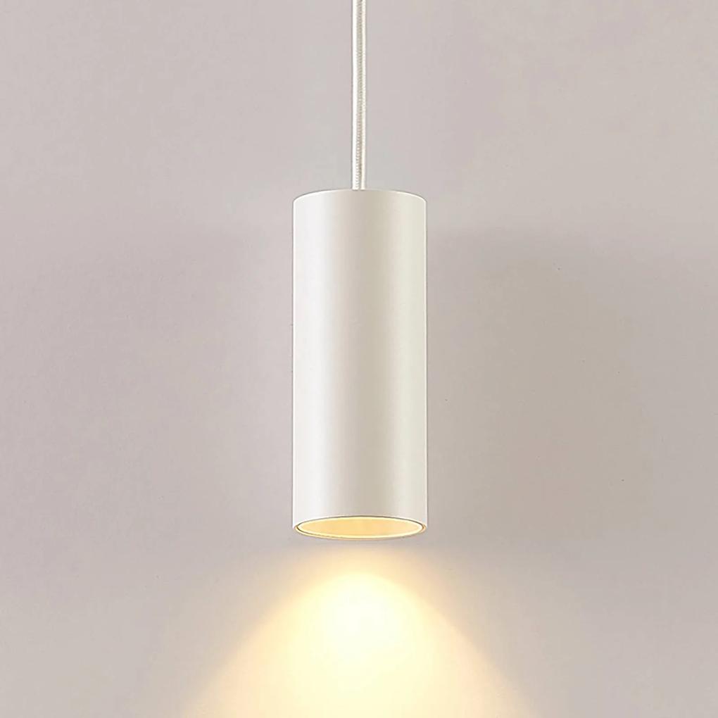 Archio Ejona závesná lampa, výška 15 cm, biela