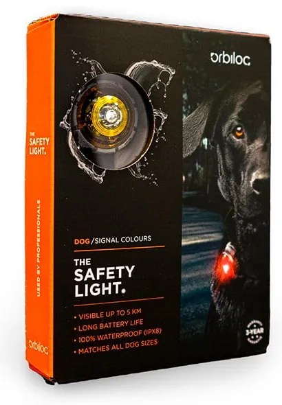LED svetlo na obojok Yellow – Orbiloc