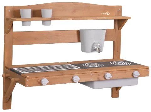 roba Kuchynka na zavesenie (85 x 35 x 65 cm, tík)  (100393152)