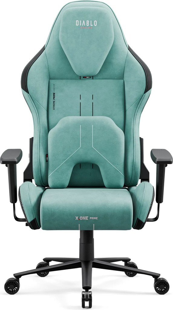 Herné kreslo Normal Size, mätový-čierny: Diablo X-One Prime Mystic Mint
