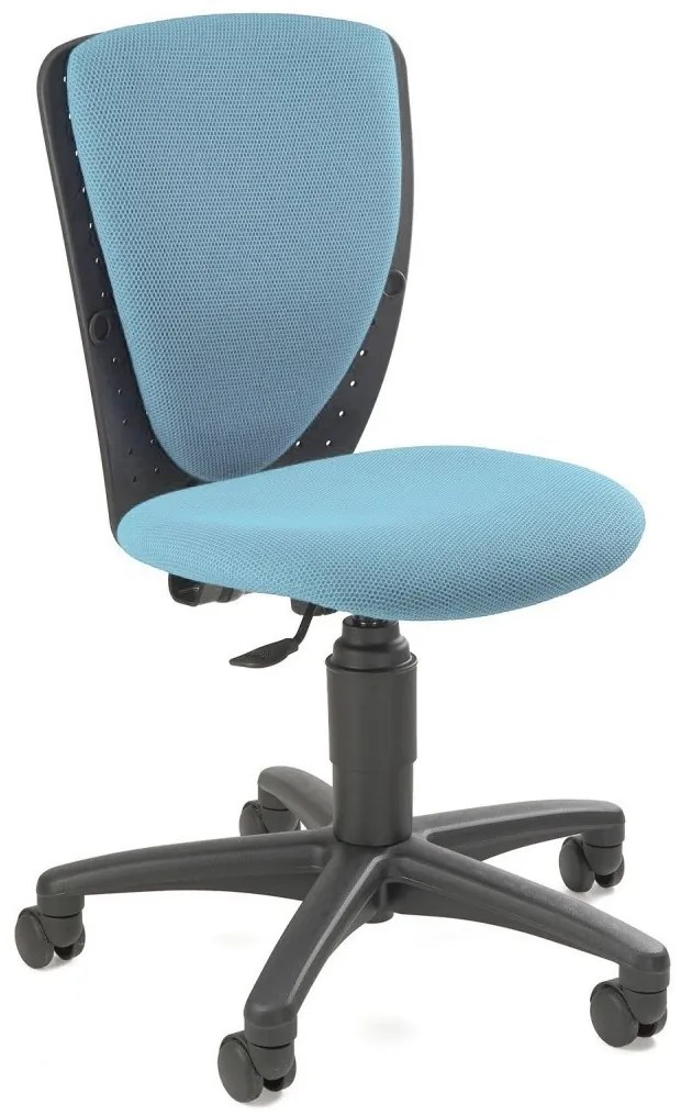 Topstar Topstar - detská stolička HIGH S'COOL - svetlo modrá, plast + textil