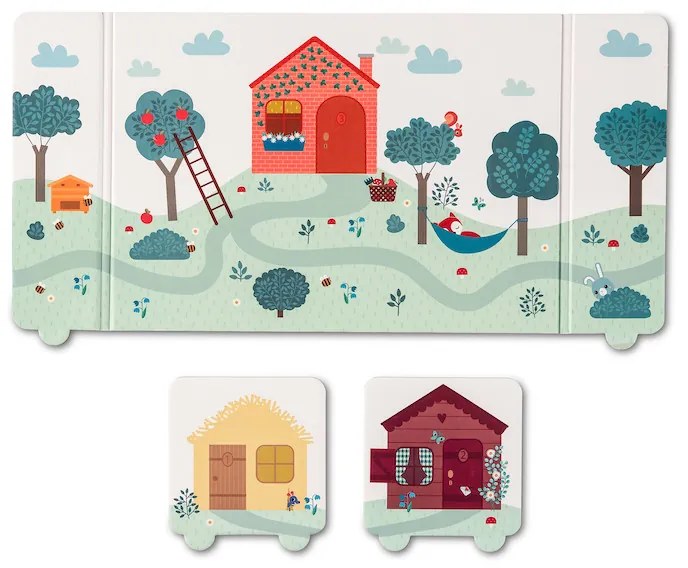 Lilliputiens - magnetické divadlo - Tri prasiatka