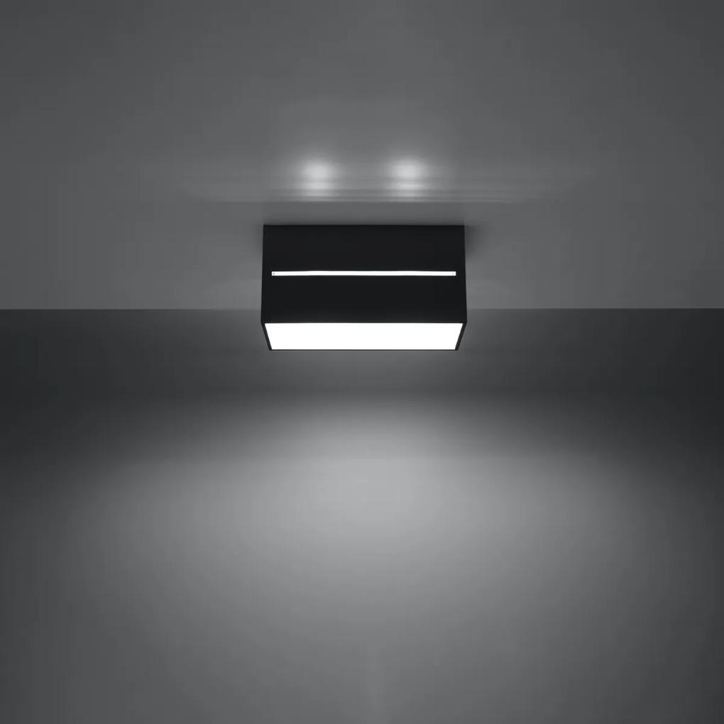 Sollux Lighting Stropné svietidlo LOBO 2 čierne