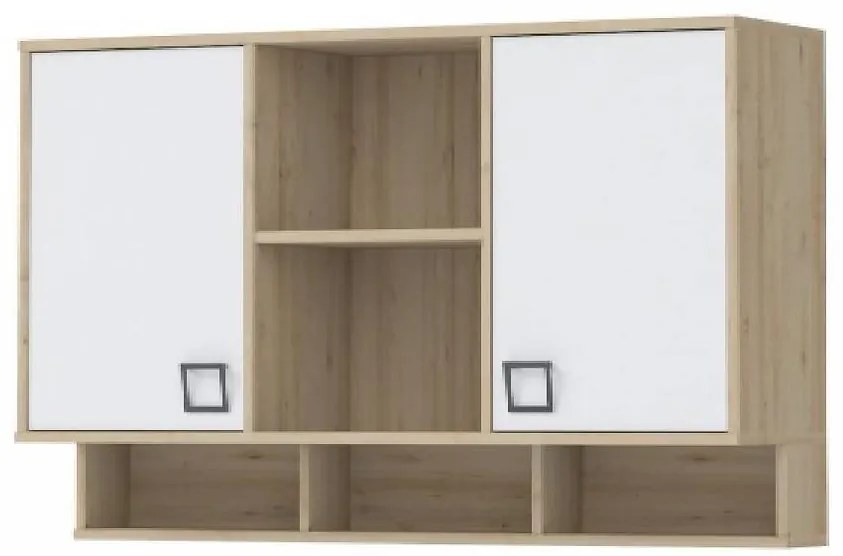 Závesná skrinka Kiki MRS-BK/KI-15 beech/white