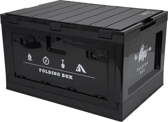 Skladací box NILS Camp NCB4006 2v1 s vekom a funkciou stola 50L