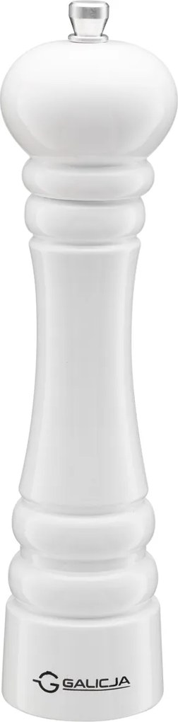 Mlynček na soľ a korenie Pedro 24 cm - biela