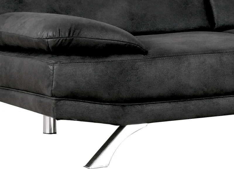 Sedacia súprava Bruno 3-2, čierna látka