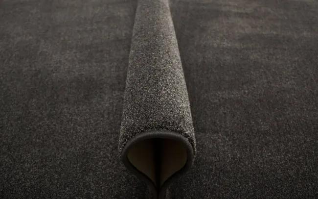 Metrážny koberec Palma 276 sivý / grafitový