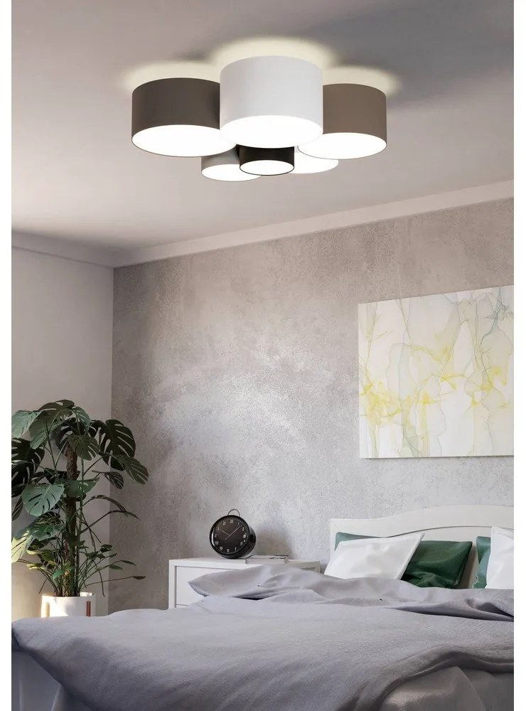 Sivo-hnedé stropné svietidlo PASTORE – EGLO