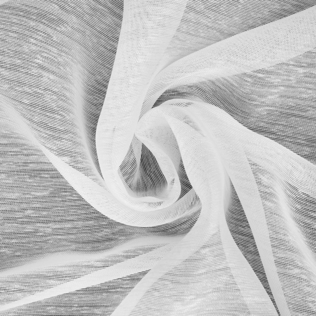 ZÁCLONA NA PÁSKE BELISSA 140X300 CM BIELA
