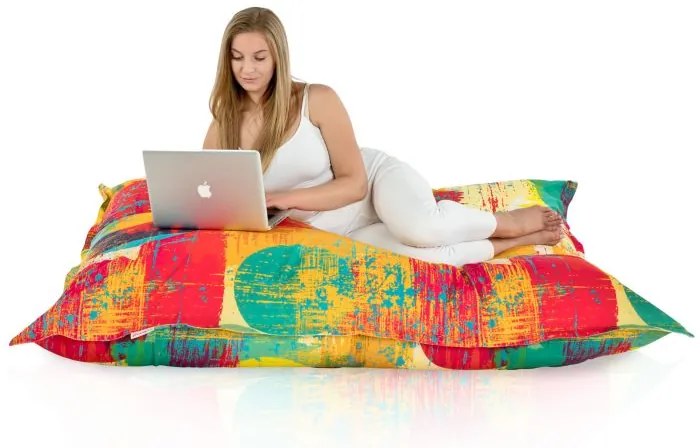 Dizajnový farebný sedací vak Fresh – XL/XXL Veľkosť: XL